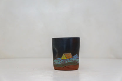 Camp Tent Mountain cup In Darby