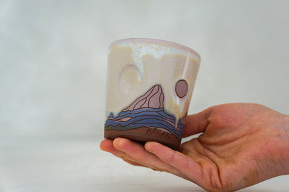 E Teton cup in Alpenglow