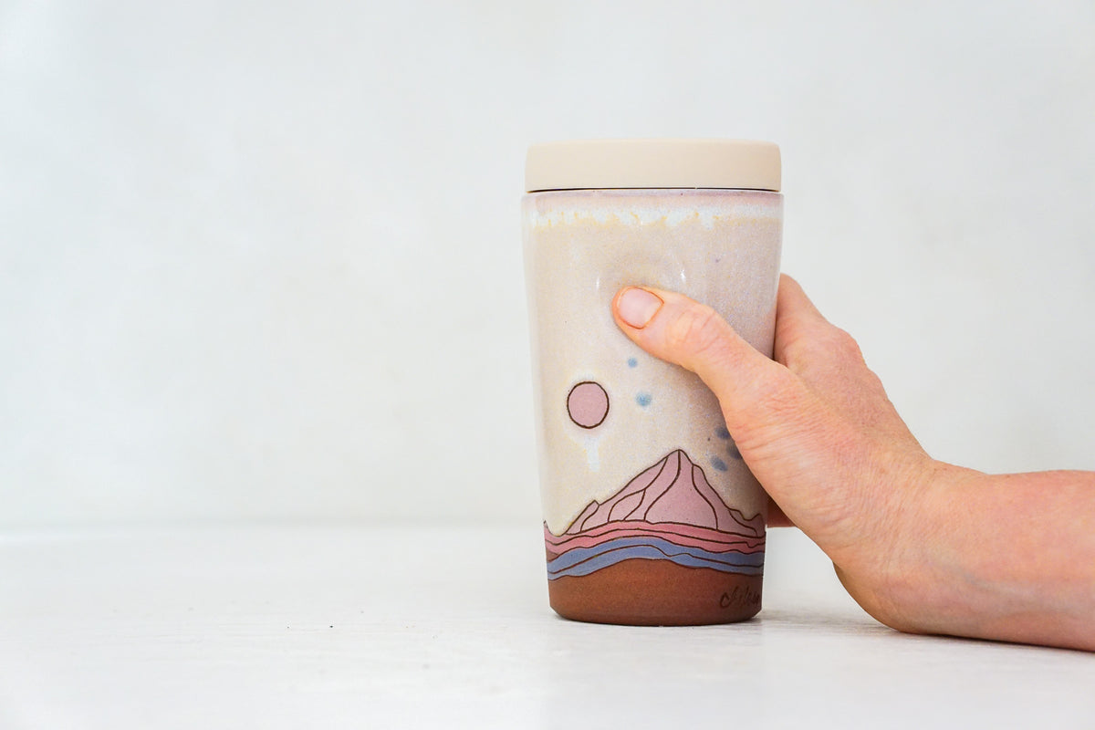 Mtn Sun Tall Travel Cup in Alpenglow