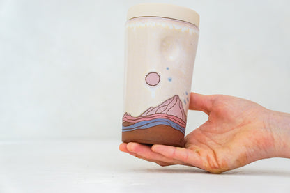Mtn Sun Tall Travel Cup in Alpenglow