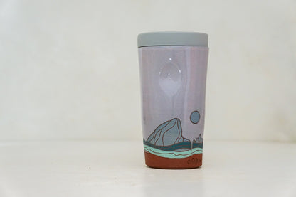 E Teton Tall Travel Cup in White