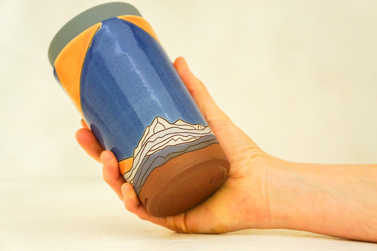 Starburst Tall Mtn Travel Cup in Flax