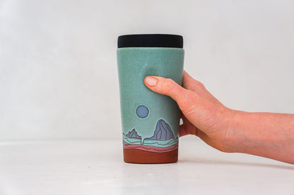 W Teton blues Travel Cup in Lake