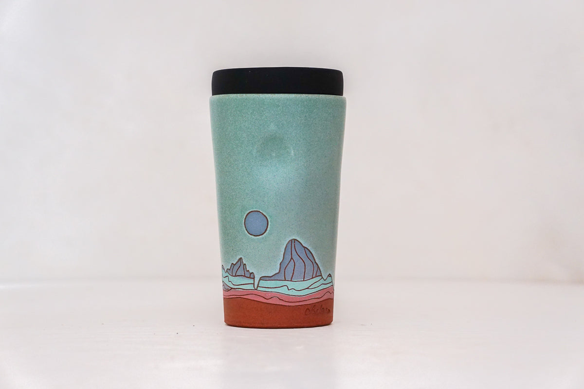W Teton blues Travel Cup in Lake