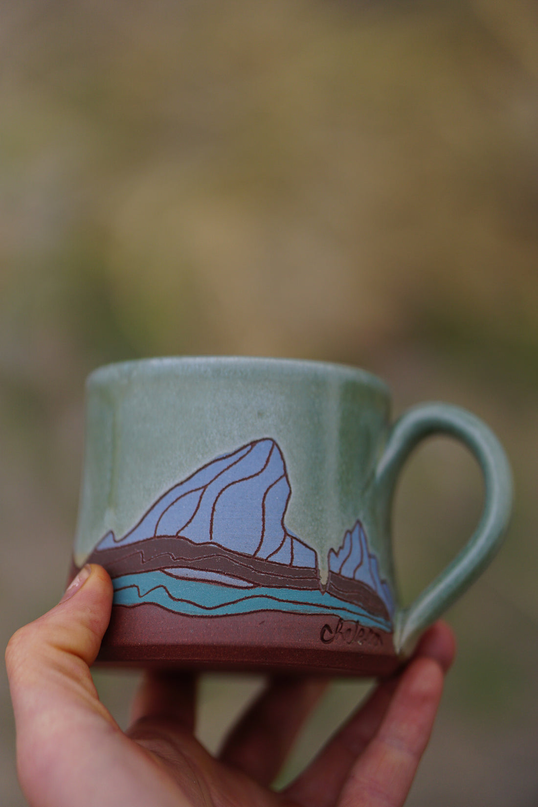 E Teton Short Mug in Sage