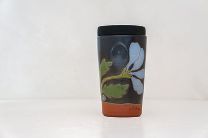Dancing Flower Travel Cup in Darby