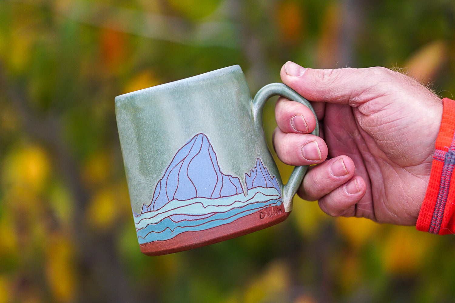 E Teton Mug in Sage