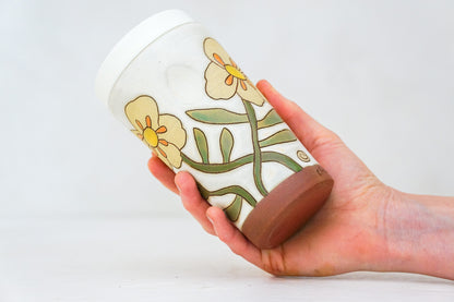 Buttercup Travel Cup in Bone