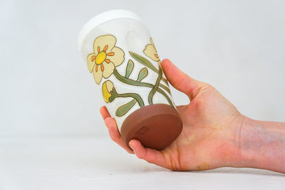 Buttercup Travel Cup in Bone