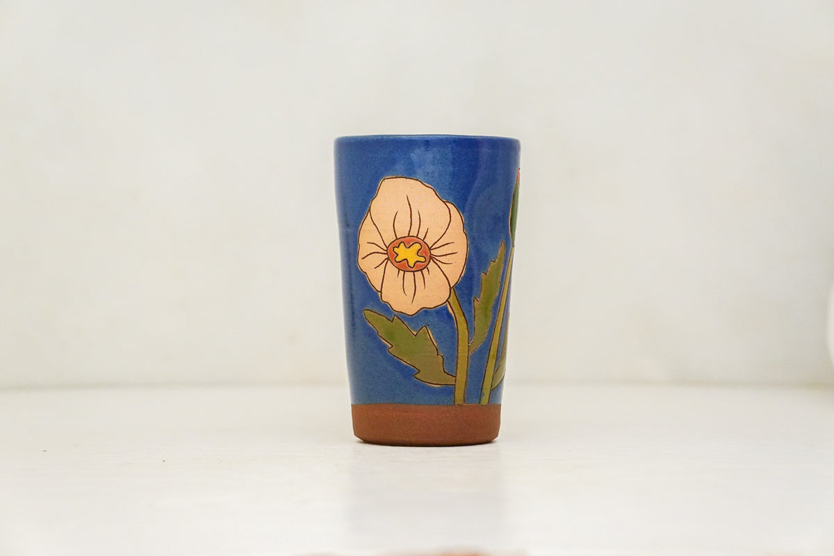 PoppyTall Cup in Flax