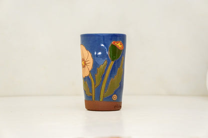 PoppyTall Cup in Flax