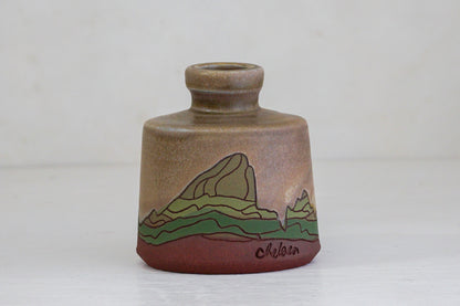 E Teton Bud Vase in Sequoia