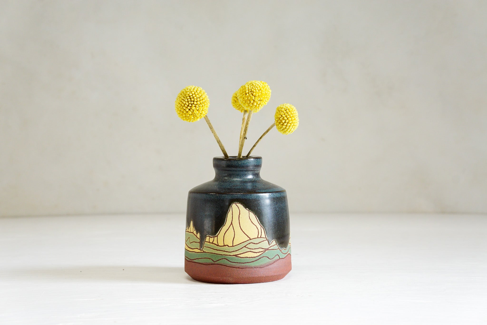 W Teton in Darby bud vase/ olive oil bottle