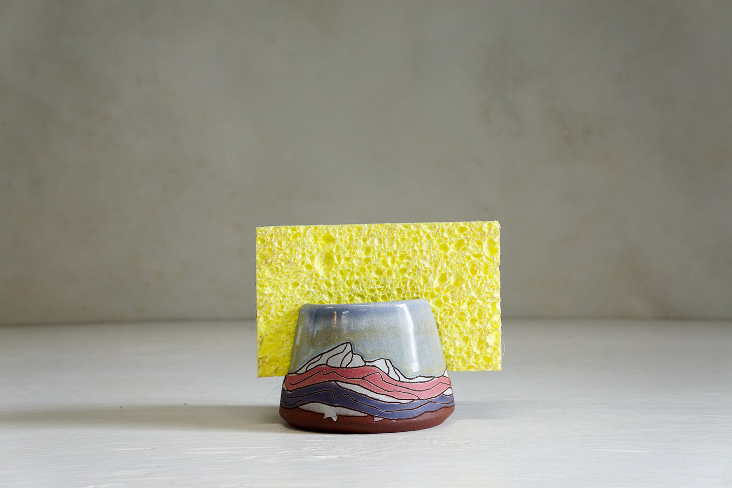 House Sponge holder in Lavender Magic
