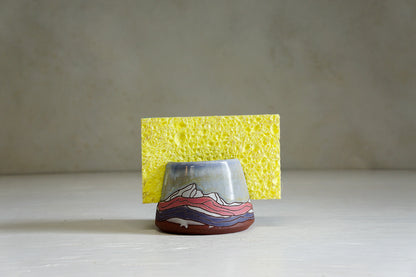House Sponge holder in Lavender Magic