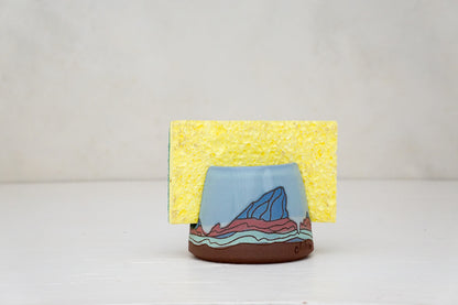 E teton Sponge Holder in Ira (on blue slip)