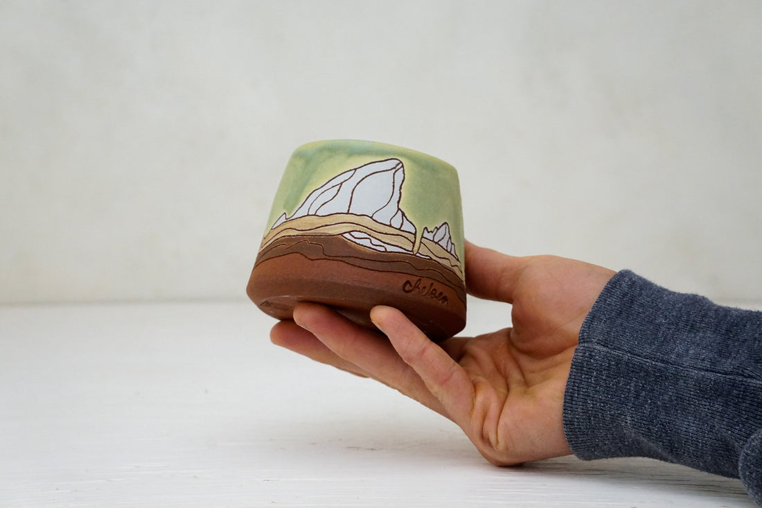 E Teton Sponge holder in Sage