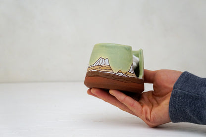 E Teton Sponge holder in Sage