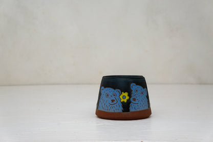 Blue Bear Sponge holder in Darby