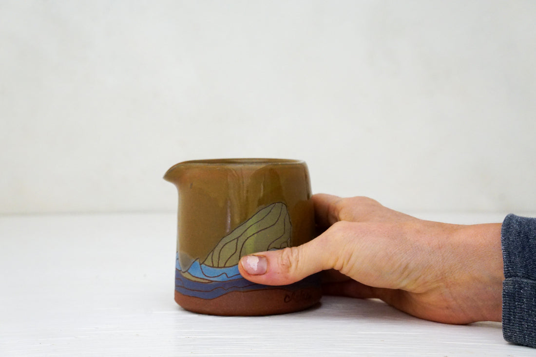 E Teton Pitcher in Ochre