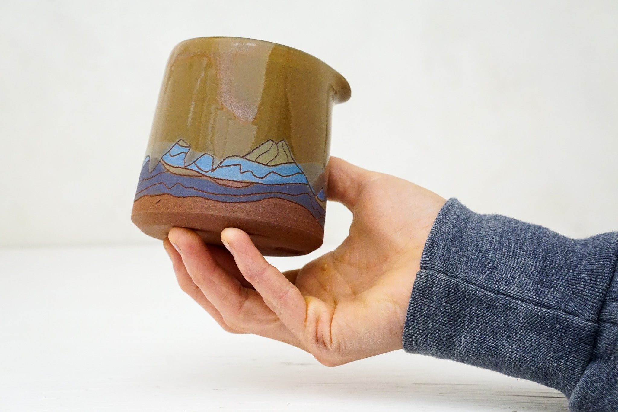 E Teton Pitcher in Ochre