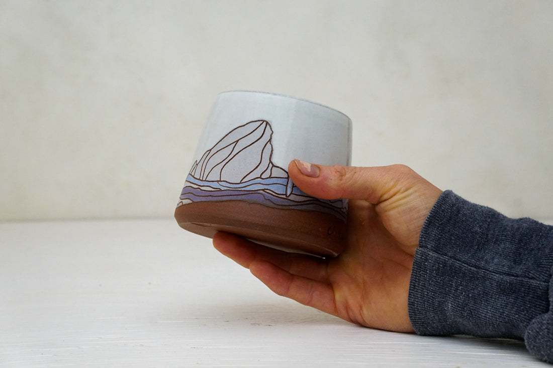 E Teton cup in White