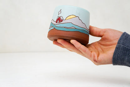 Cabin GOLD sun cup in Ira