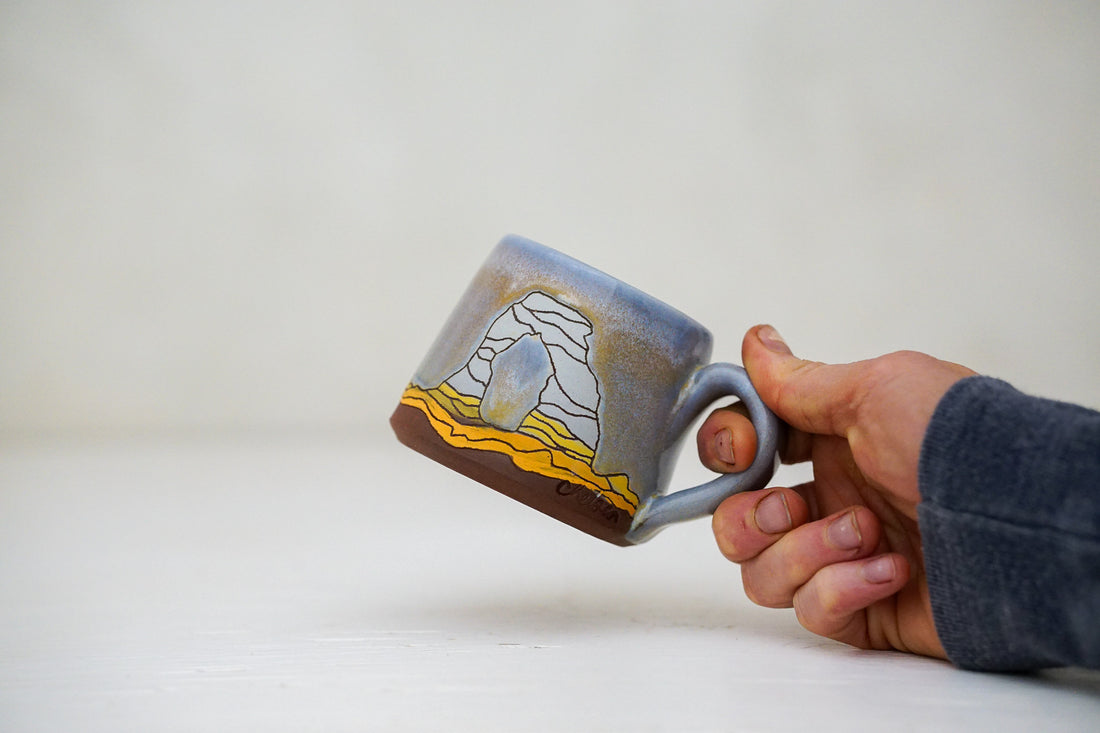 Arches Mini mug in Lavender Magic