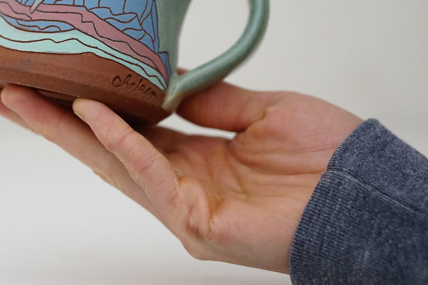 E Teton Mini mug in Sage