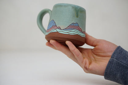 E Teton Mini mug in Sage