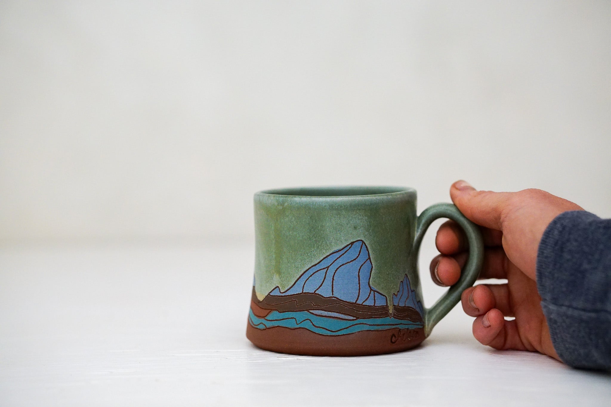 E Teton Short Mug in Sage