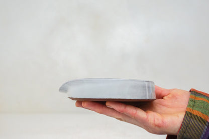 The Dually - Garlic Grater/ Spoon Rest in White