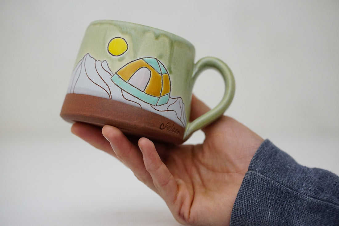 Mtn Tent Camp Short mug