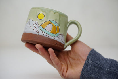 Mtn Tent Camp Short mug