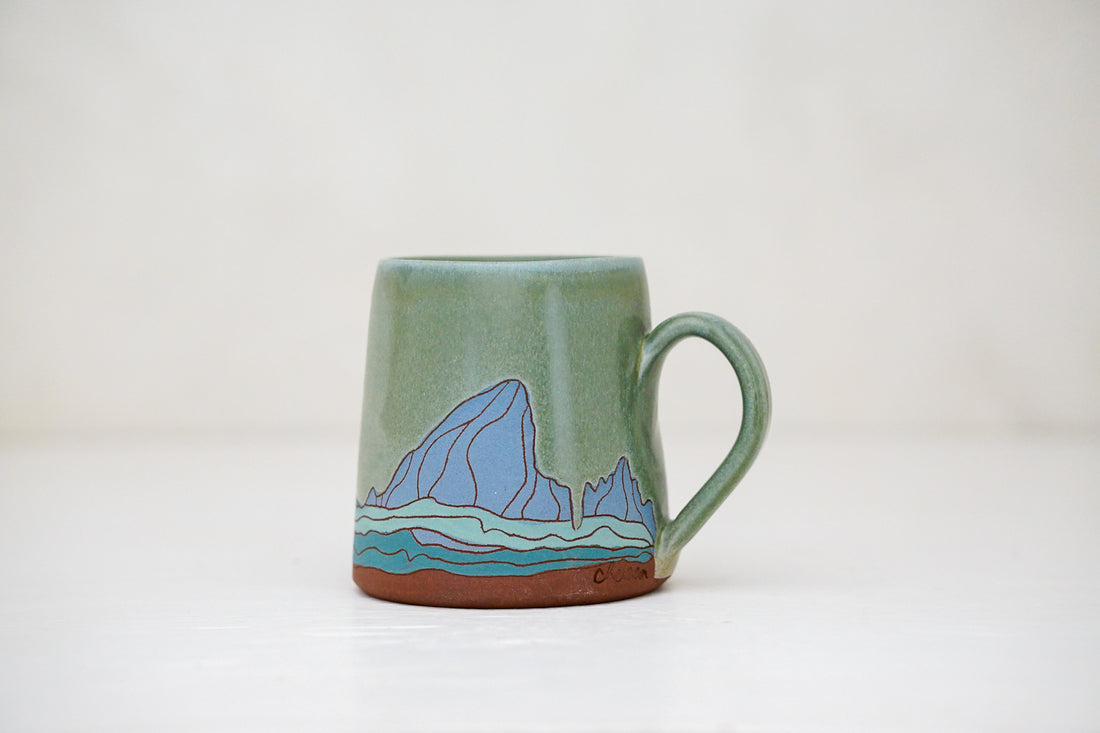 E Teton Mug in Sage