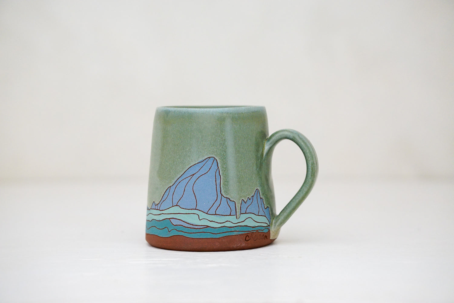 E Teton Mug in Sage