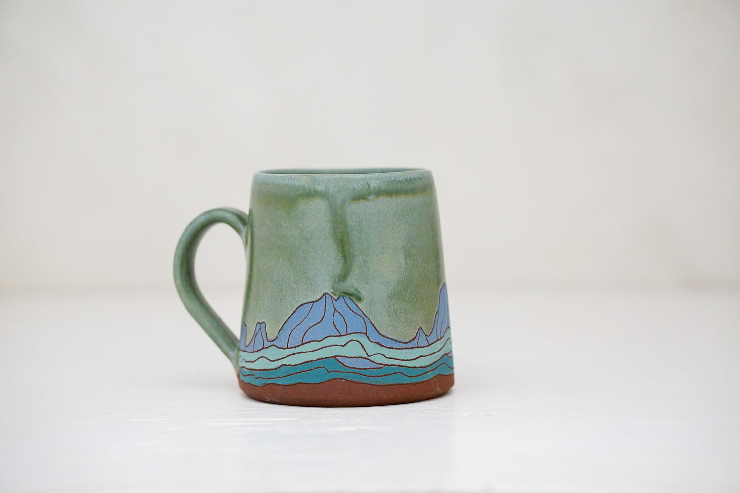 E Teton Mug in Sage