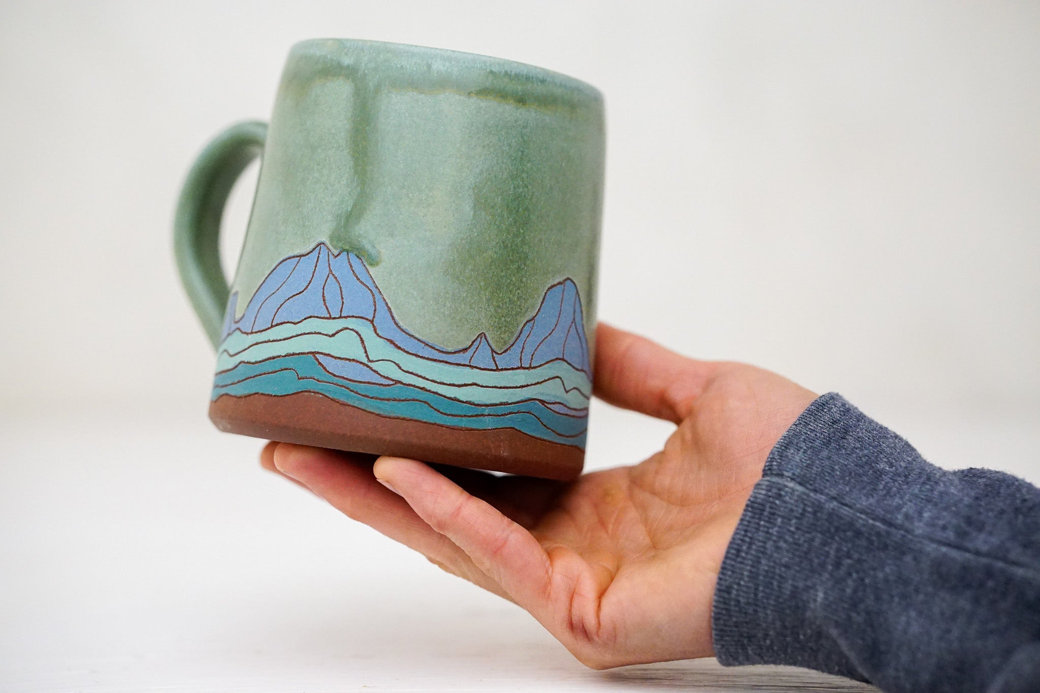 E Teton Mug in Sage