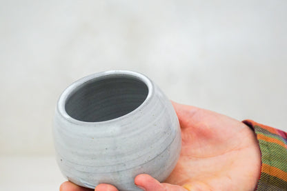Salt Pig / Salt Cellar in White