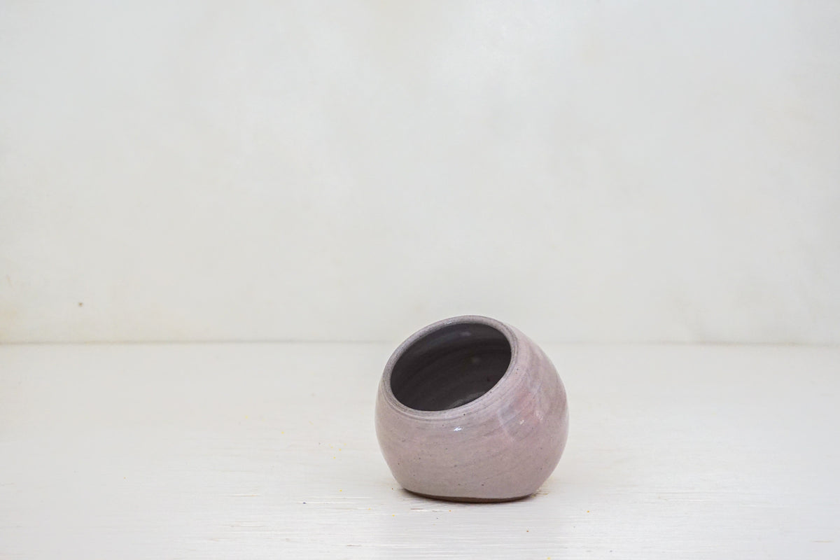 Salt Pig / Salt Cellar in Light Pink