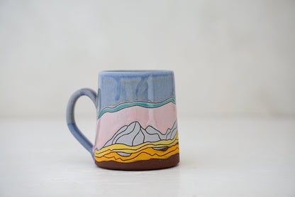 Skylines Mtn Mug in Lavender Magic