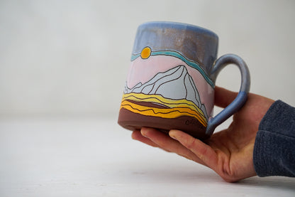 Skylines Mtn Mug in Lavender Magic