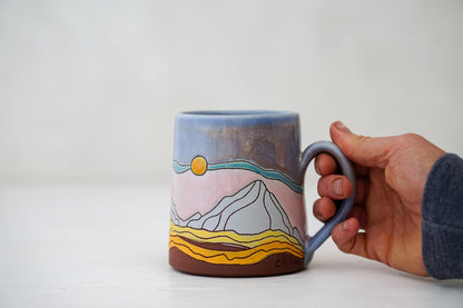 Skylines Mtn Mug in Lavender Magic