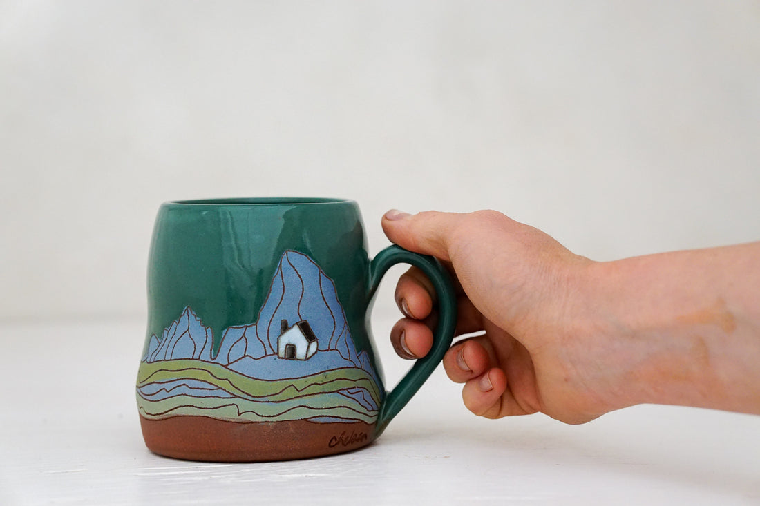 W Teton House Wavy mug