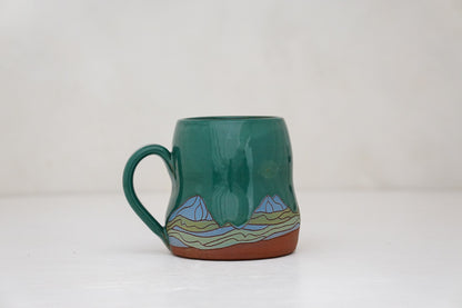 W Teton House Wavy mug