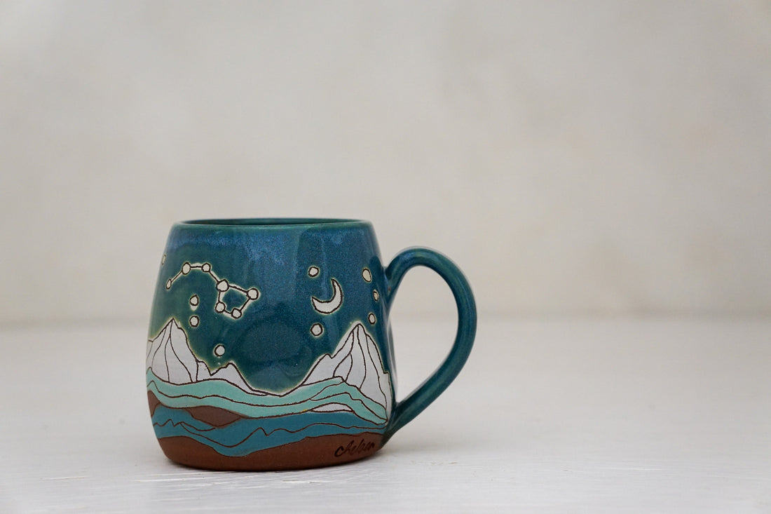Mtn Dipper Plump mug in Huckleberry