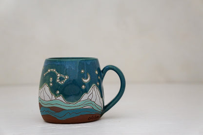 Mtn Dipper Plump mug in Huckleberry