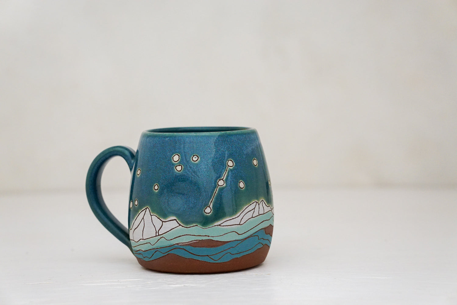 Mtn Dipper Plump mug in Huckleberry