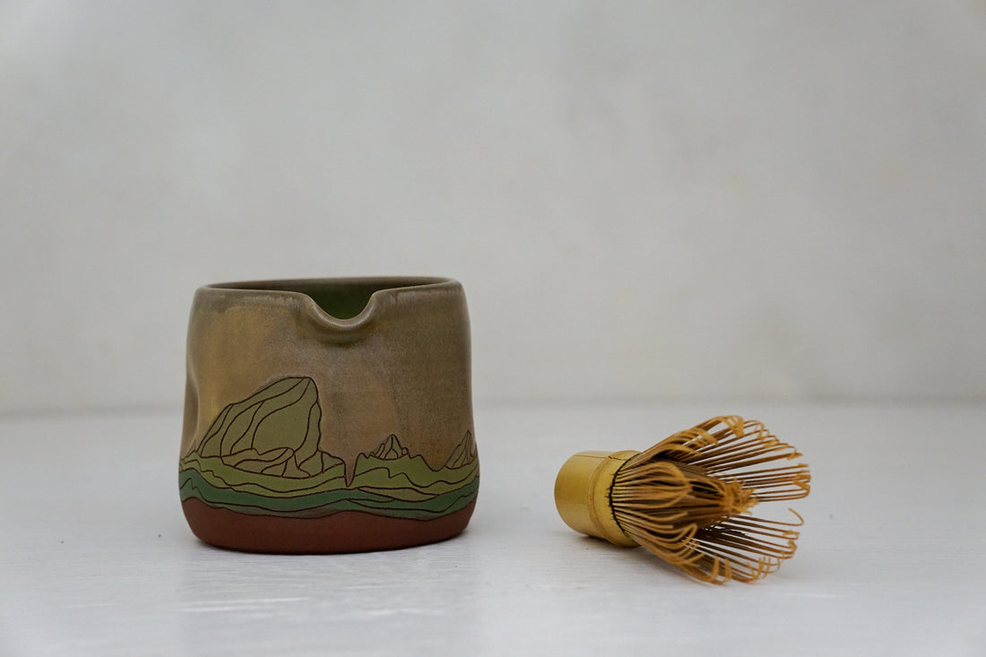 E Teton Match/ Pitcher Bowl in Sequoia