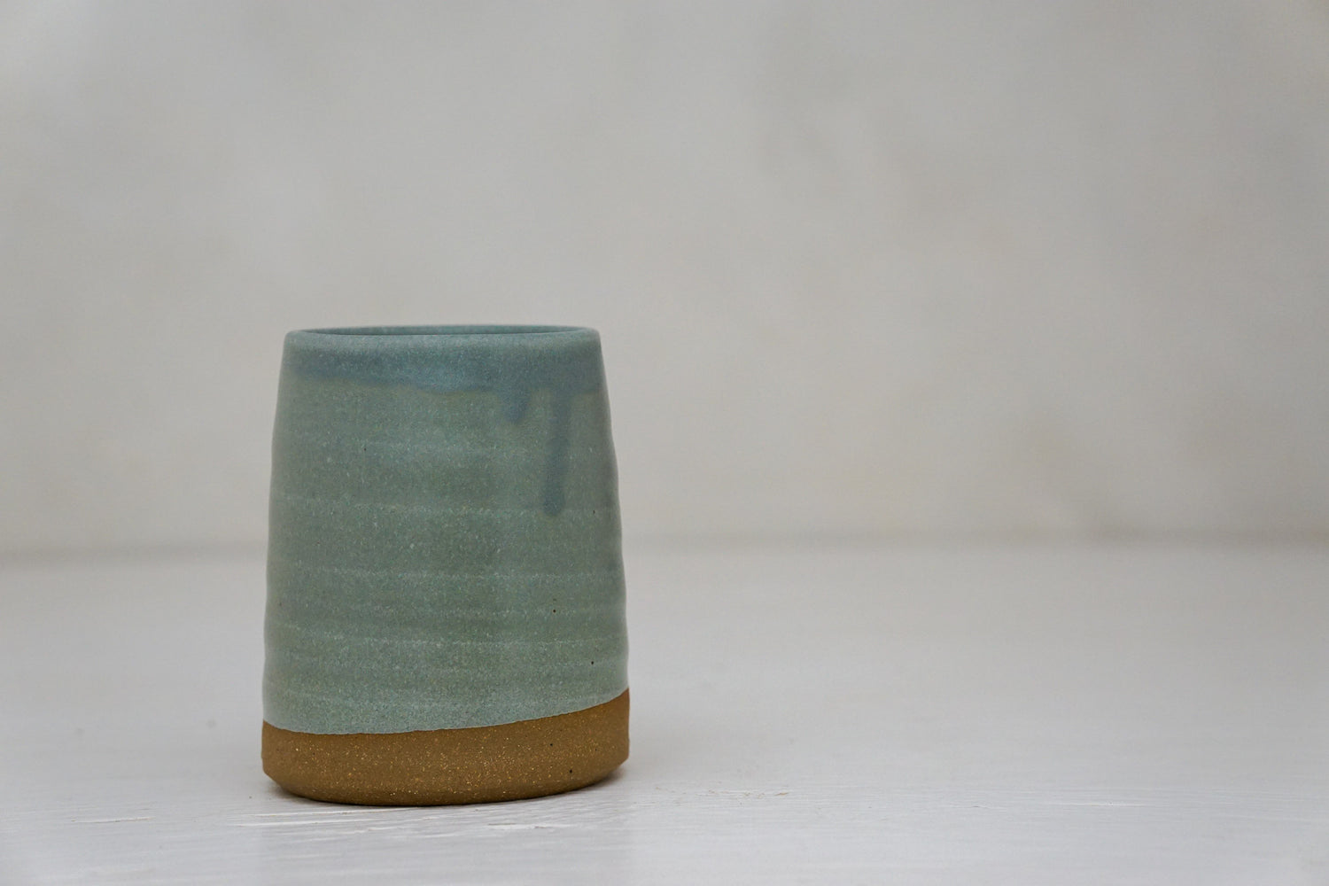 Brown clay Cup in Stone